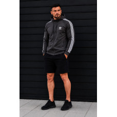 Кофта Adidas  с капюшоном 