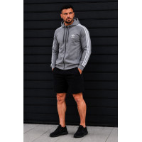 Кофта Adidas с капюшоном 