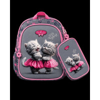 Шкільний рюкзак з ортопедичною спинкою, 3D логотип