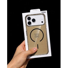 Чохол для iPhone Clear Case Acril MagSafe темний 